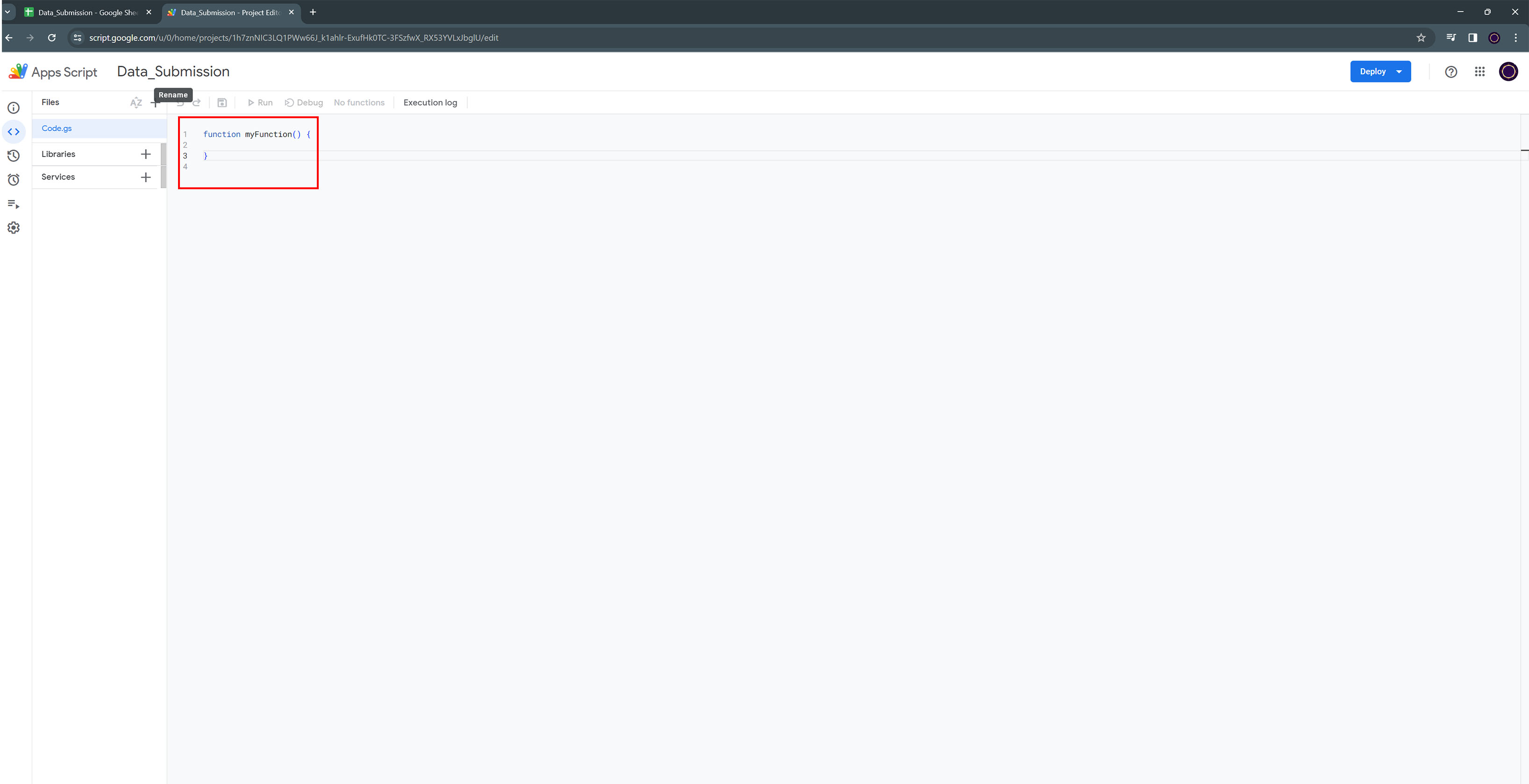 Google Apps Script